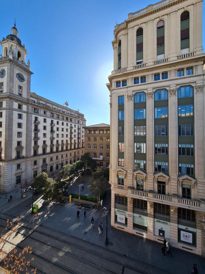 Апартаменты Dos Torres Atico Duplex - Centrico Con Vistas A La Ciudad Сарагоса Экстерьер фото